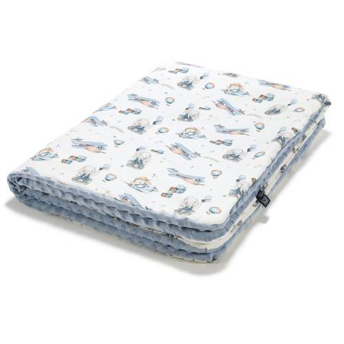 LA MILLOU Blanket 140x110 - Simbo Wind Blue